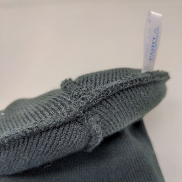 Port & Company Men's Knit Beanie Hat Black Embroidered Veltyma Fungicide Logo - Picture 10 of 12